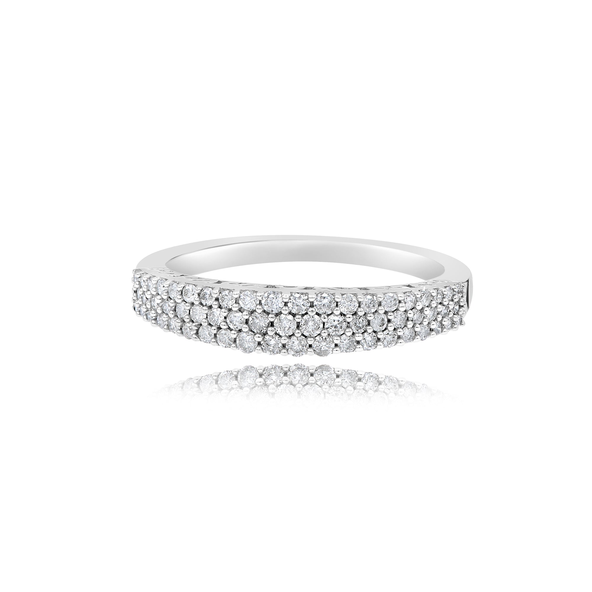 0.41 ct. Diamond 14K White Gold Eternity Band