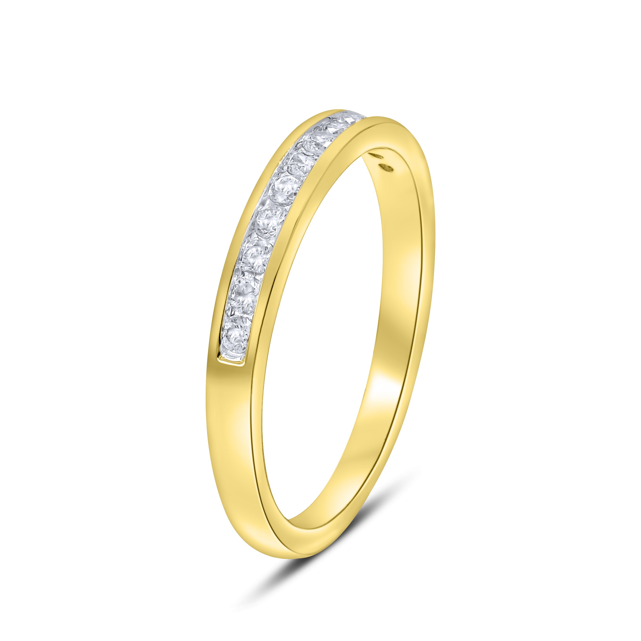 0.24 ct. Diamond 14K Yellow Gold Band