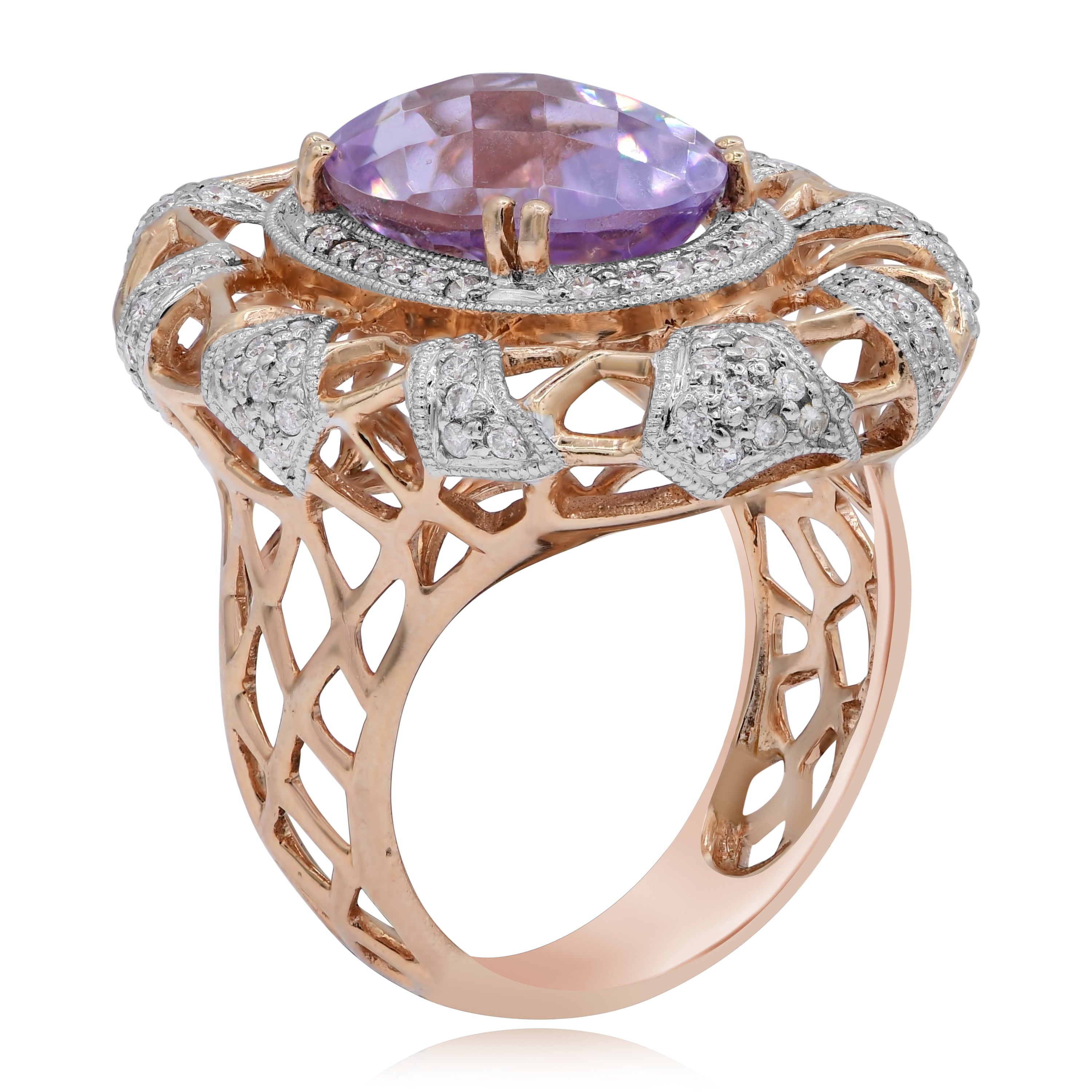 D 0.45 PINK AM 5.23  14KR 7.00 GM - GR2765P