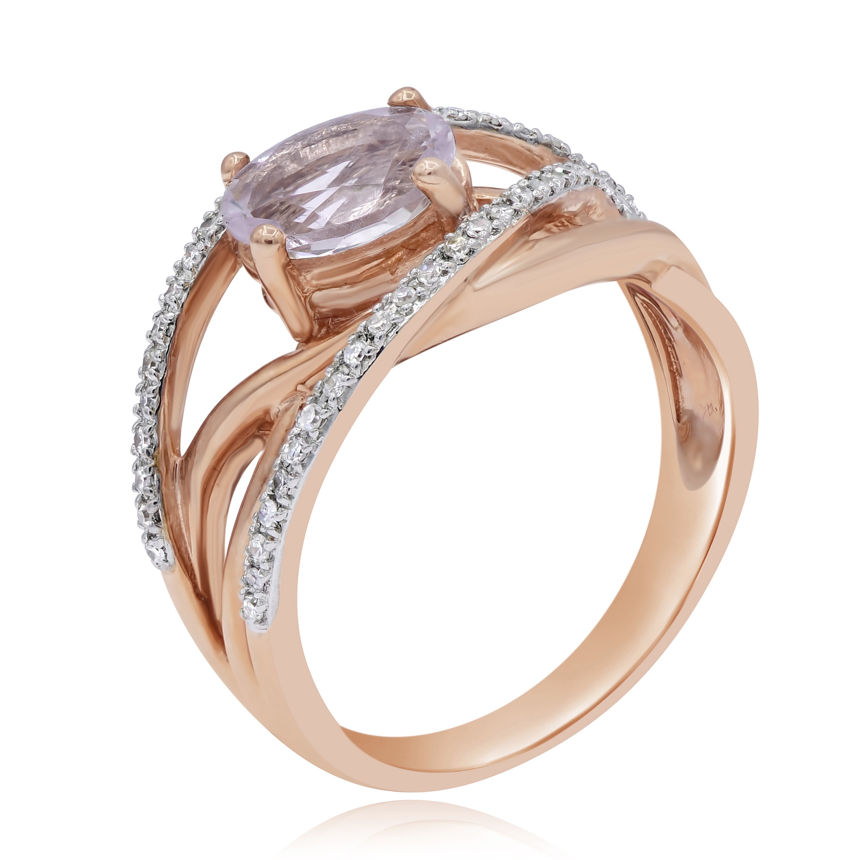 RD 0.21 PINK AM 1.04 14KR 4.80 GM 49 ST - R10033P