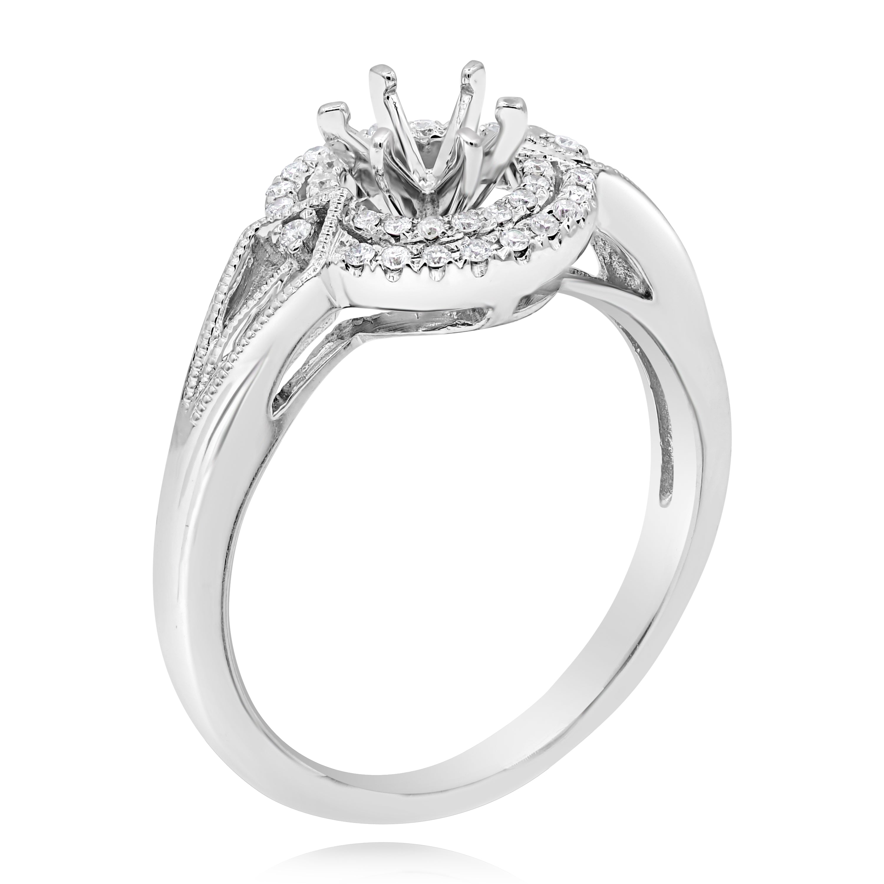 D 0.16   14KT/W GOLD   36 STONES - R9897D