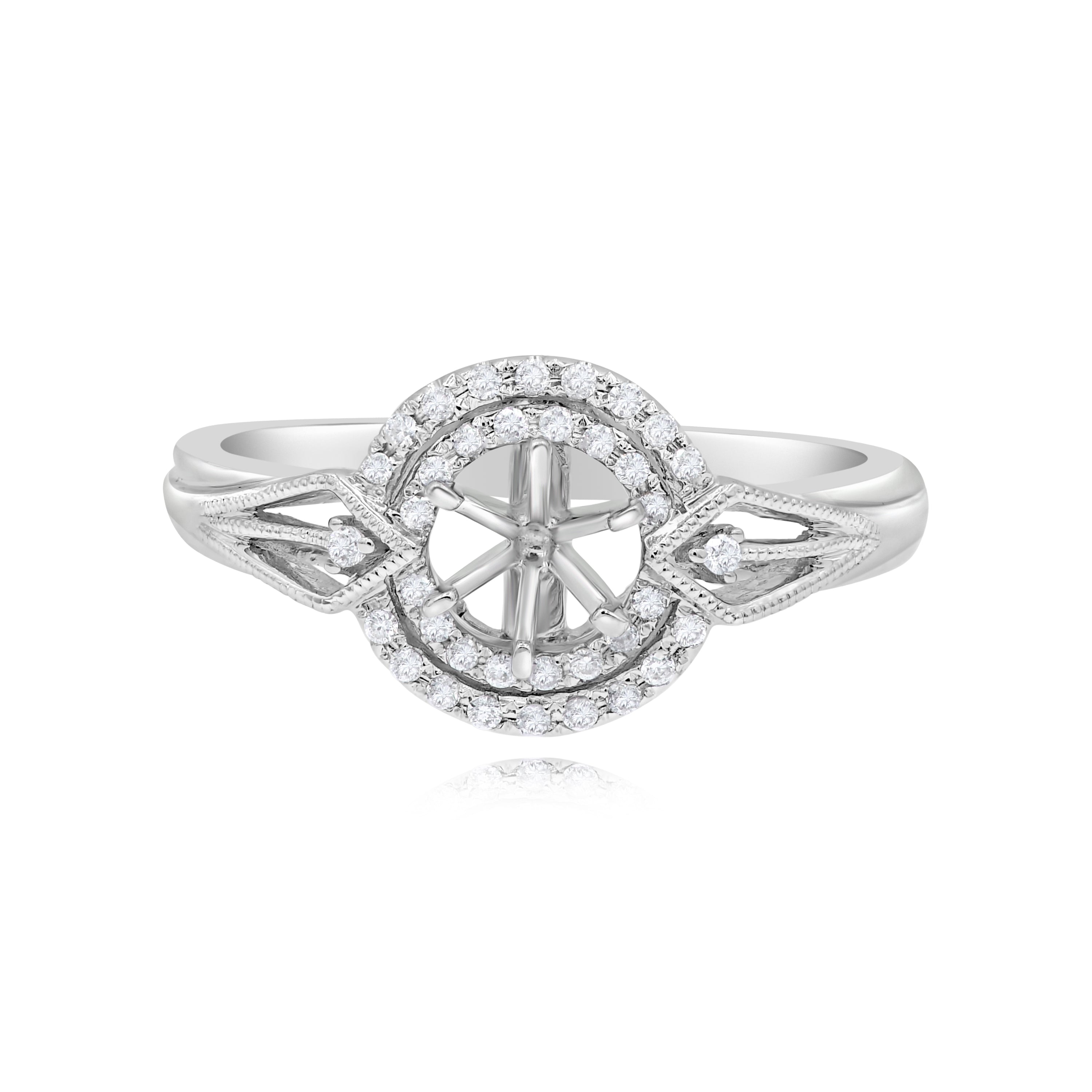 D 0.16   14KT/W GOLD   36 STONES - R9897D