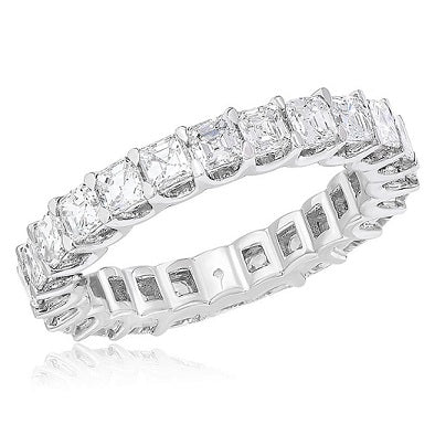 2.67 ct. Diamond 18K White Gold Eternity Band