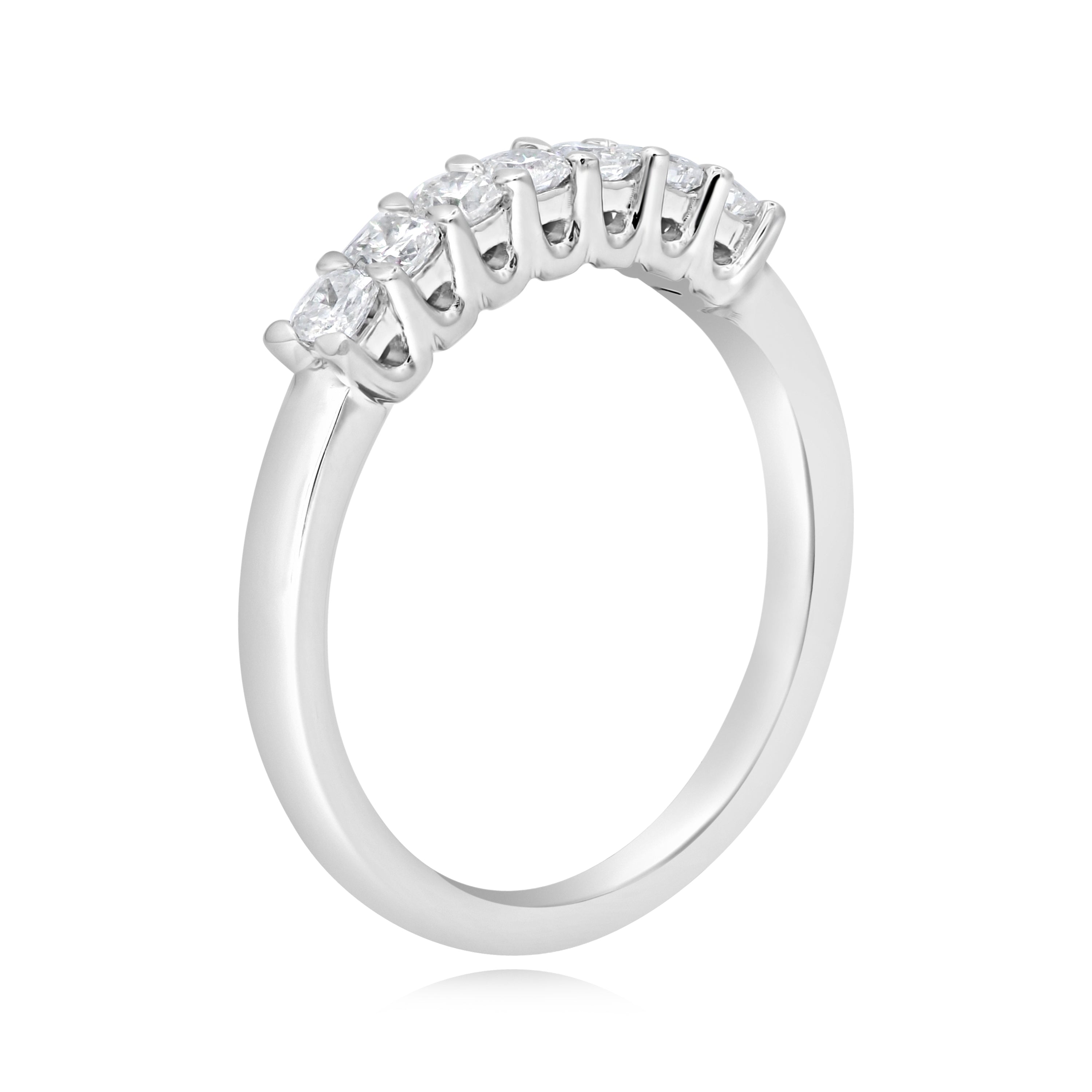 0.49 ct. Diamond 18K White Gold Ring