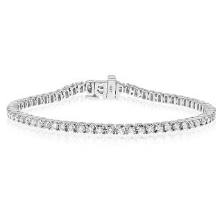 2.03 ct. Diamond 14K White Gold Tennis Bracelet