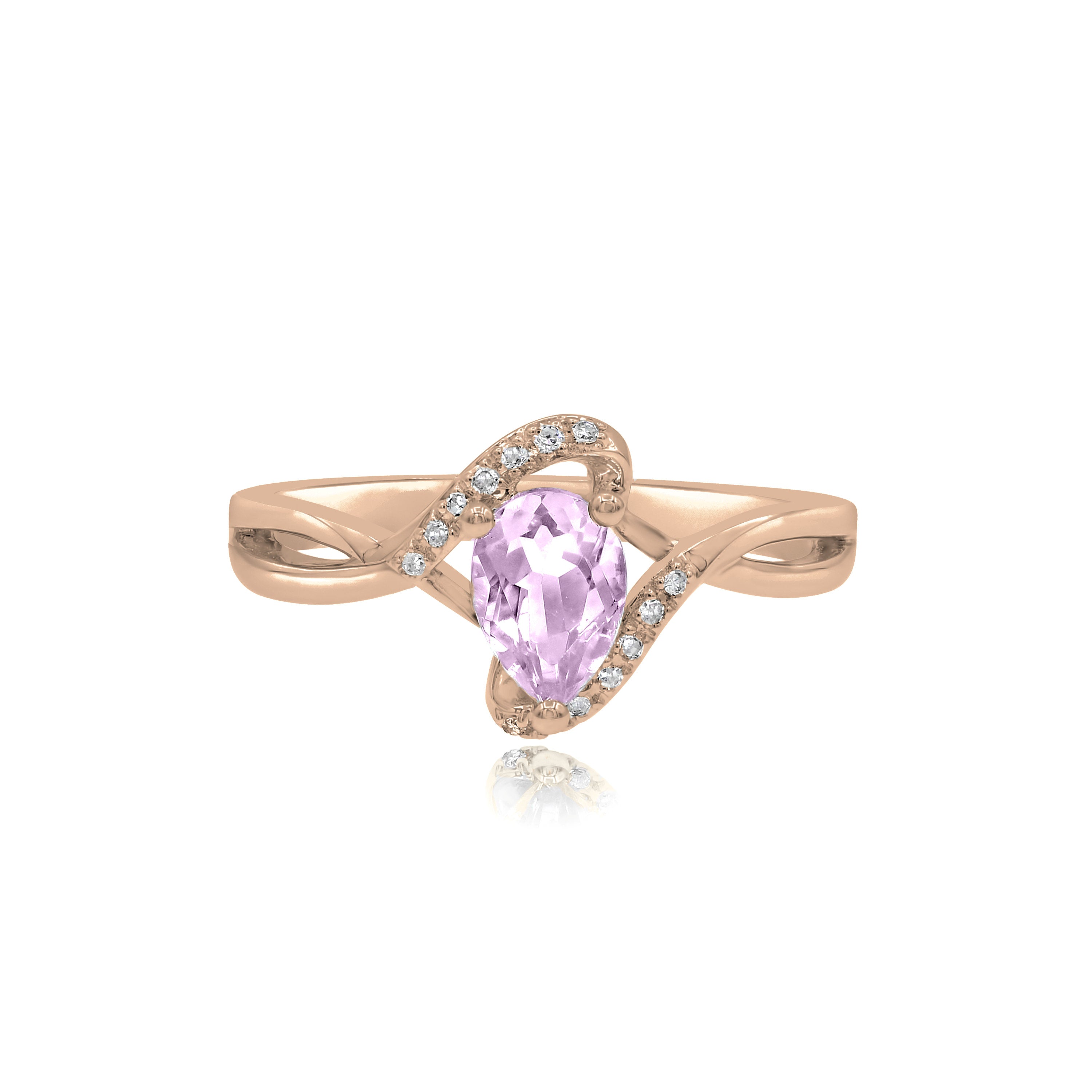 D 0.06  PINK AM 0.72 14KR 3.23 GM 15 ST - R10855P