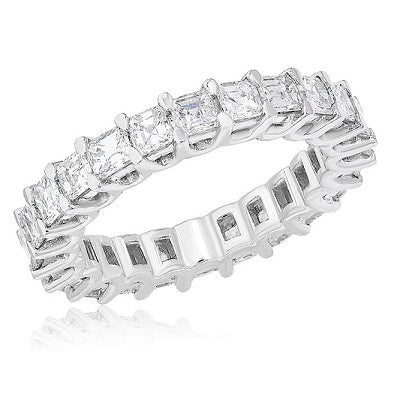 2.78 ct. Diamond 18K White Gold Eternity Band
