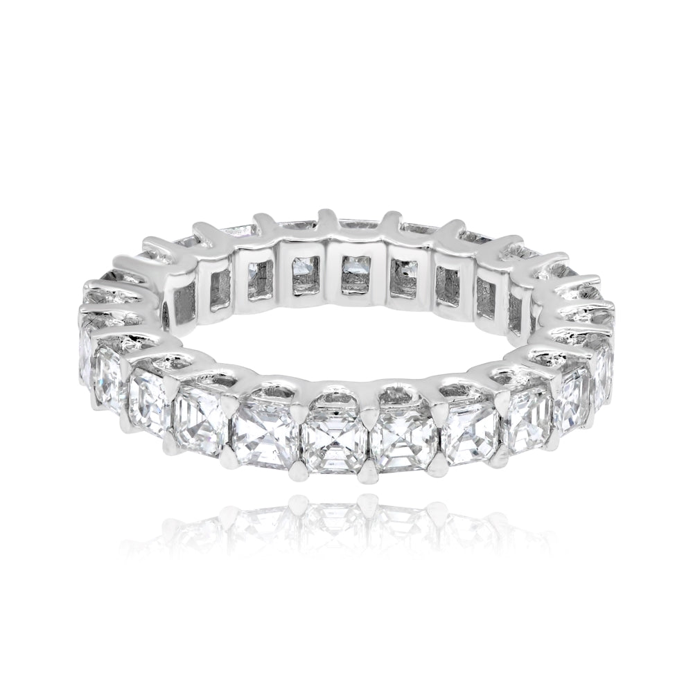 2.66 ct. Diamond 18K White Gold Eternity Band