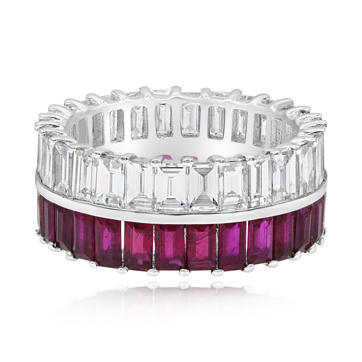 Precious Gemstone Band Ring
