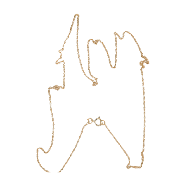 14K Yellow Gold Chain 16"