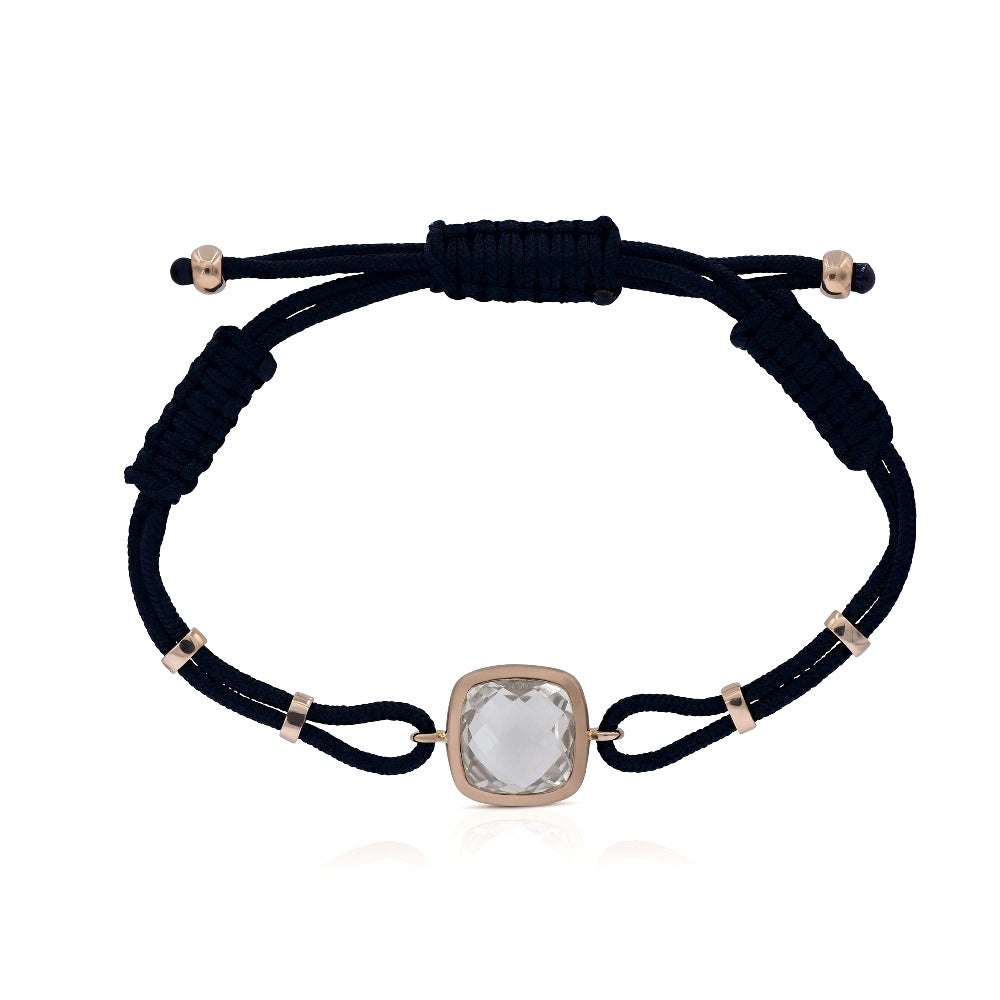 4.5 ct. Diamond 14K Rose Gold Pull-Cord Bracelet